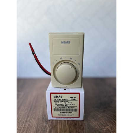 MEARS Single Pole Heat Control, Single Pole M601